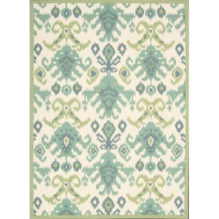 Nourison Nourison 13780 Vista Area Rug Collection Ivory 8 ft x 10 ft Rectangle 99446137807